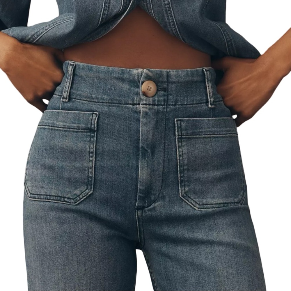 EUC Anthropologie Maeve The Colette Crop Jeans - Picture 3 of 12